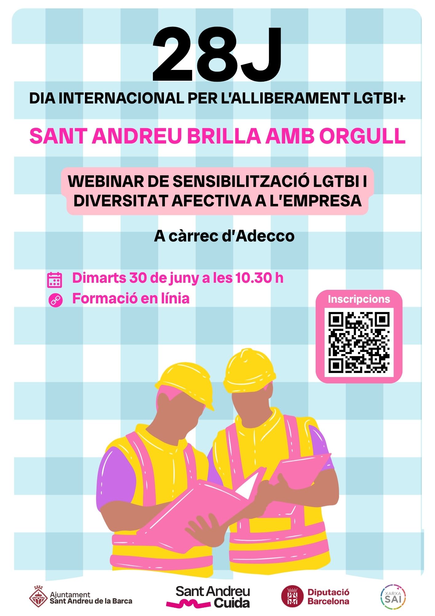  Webinar de sensibilització LGTBI i diversitat afectiva a l’empresa